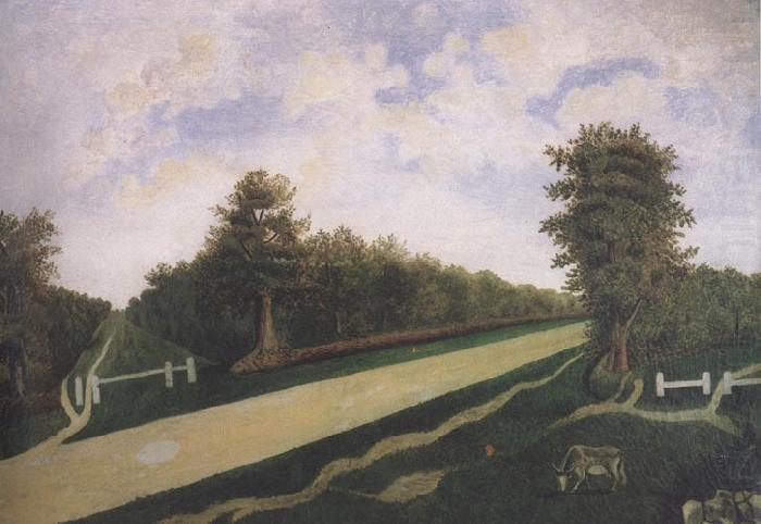 Henri Rousseau The Forest Road china oil painting image